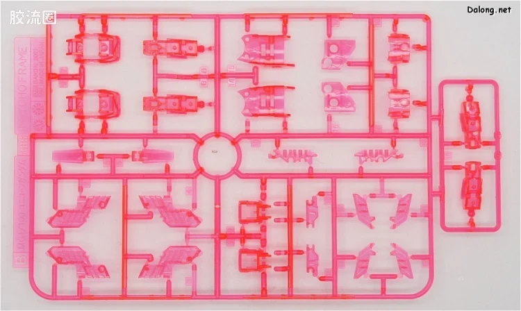 MG 彩色电镀版 独角兽高达钛合金配色(红绿骨架Ver.) - 图片